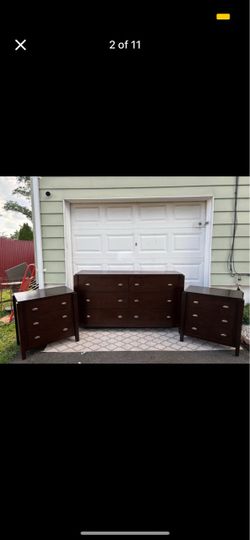 Dresser and Nightstands