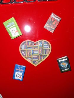 Children's Book Miniature Fridge Magnets Set of 5