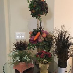 High end decoration/center piece & end table light& scone light. Table is not for sale.