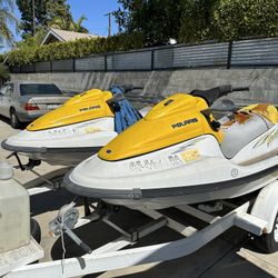 Two 2003 Virage I Jet Ski’s & 2004 Zieman Trailer 