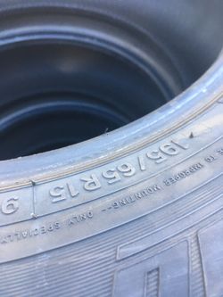 Used 195/65/15 $40 INSTALLED / BALANCED $30 Take as is