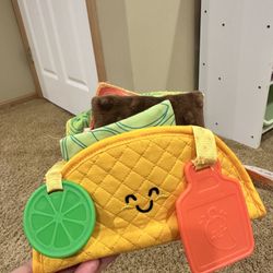 Melissa & Doug Baby Toy Soft Taco Fill & Spill