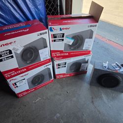 Pioneer 10" active subwoofer
