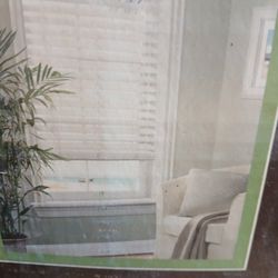 ALLEN+ROTH 65"X64" PREMIUM FAUX WOOD BLINDS