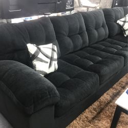 Black Sectional 