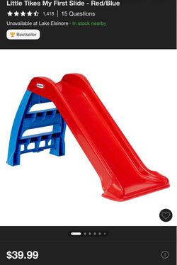Little Tikes My First Slide Red/Blue