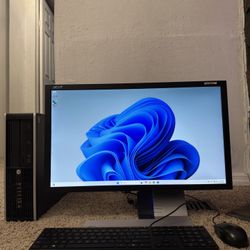 i5 HP Desktop Computer System 16GB Memory SSD HD