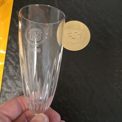 1998 Cadillac Crystal Champagne Flutes