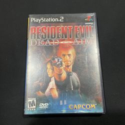 Sony PlayStation 2 Resident Evil Dead Aim CIB Mint Condition 