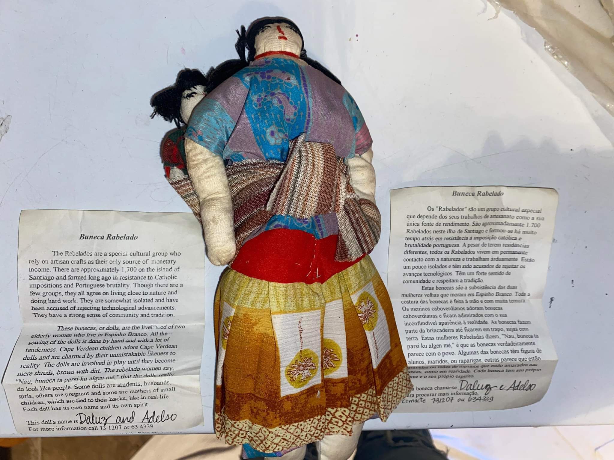Antique Doll Always Kept In Plastic