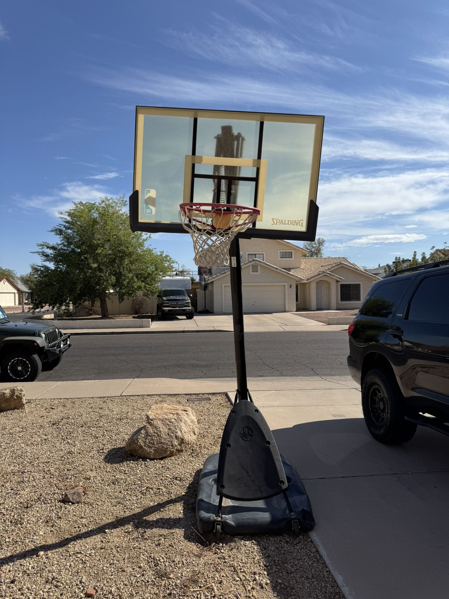 Adjustable Basketball Hoop