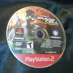 Splinter Cell Pandora Tomorrow PS2