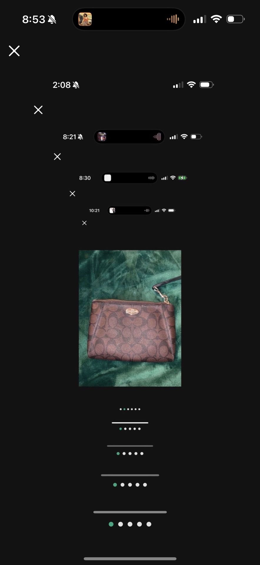 COACH WRISTLET WALLET