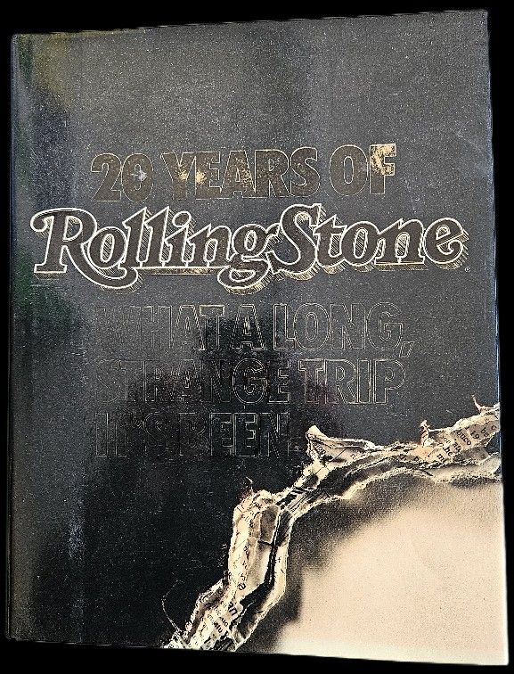 20 Years of Rolling Stone Magazine Book - Like New Condition