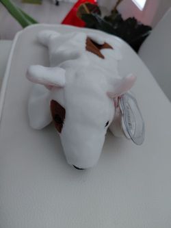 Beanie Baby Butch the Bull Terrier Dog