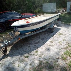 12' Fiberglass Boat 