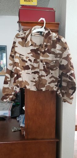 Camo/Army Jacket Halloween Costume