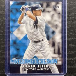 2022 Topps Welcome To The Show 1995 Derek Jeter Rookie Baseball Card #WWTS-49