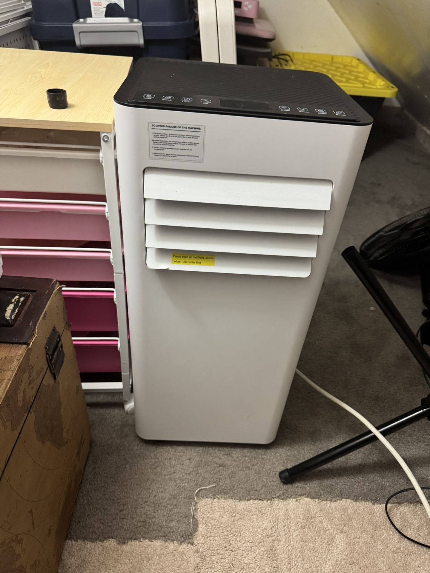 Electactic 8,000 BTU Portable Air Conditioner Like New