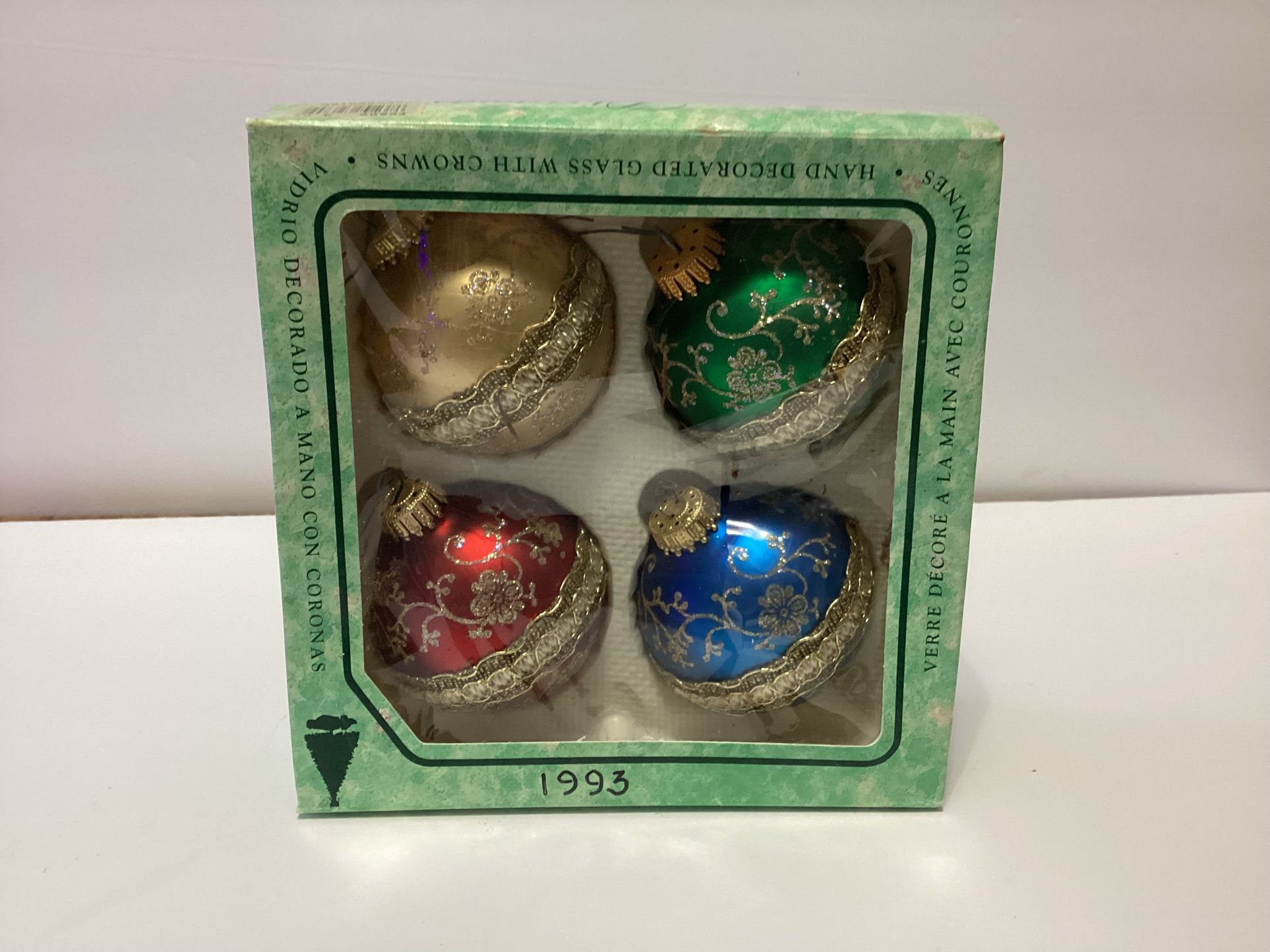 Hand Decorated Glass Ornaments