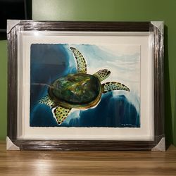 An Original Watercolor By The Famous Wyland