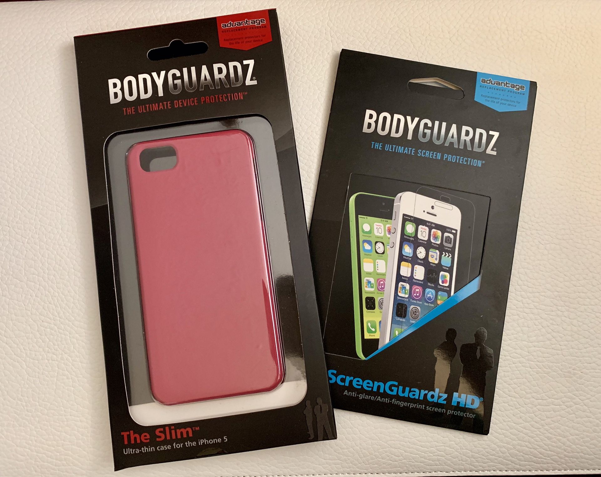 iPhone 5, 5s or SE case and screen guards