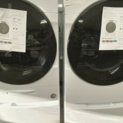 Virtual Appointment Available Open Box Front Loading Washer & DryerSet