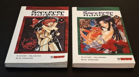 SORCERER HUNTERS MANGA VOL. 7 & 9 - GREAT CONDITION
