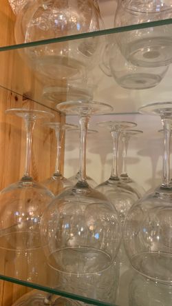 Wine glasses. Set of 10