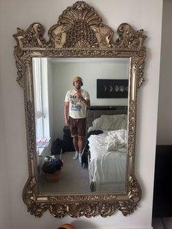 6 Foot Gold/Bronze Mirror (obo)