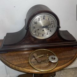 Super RARE Antique Tiffany & Co. Mahogany Mantel Clock As Is.
