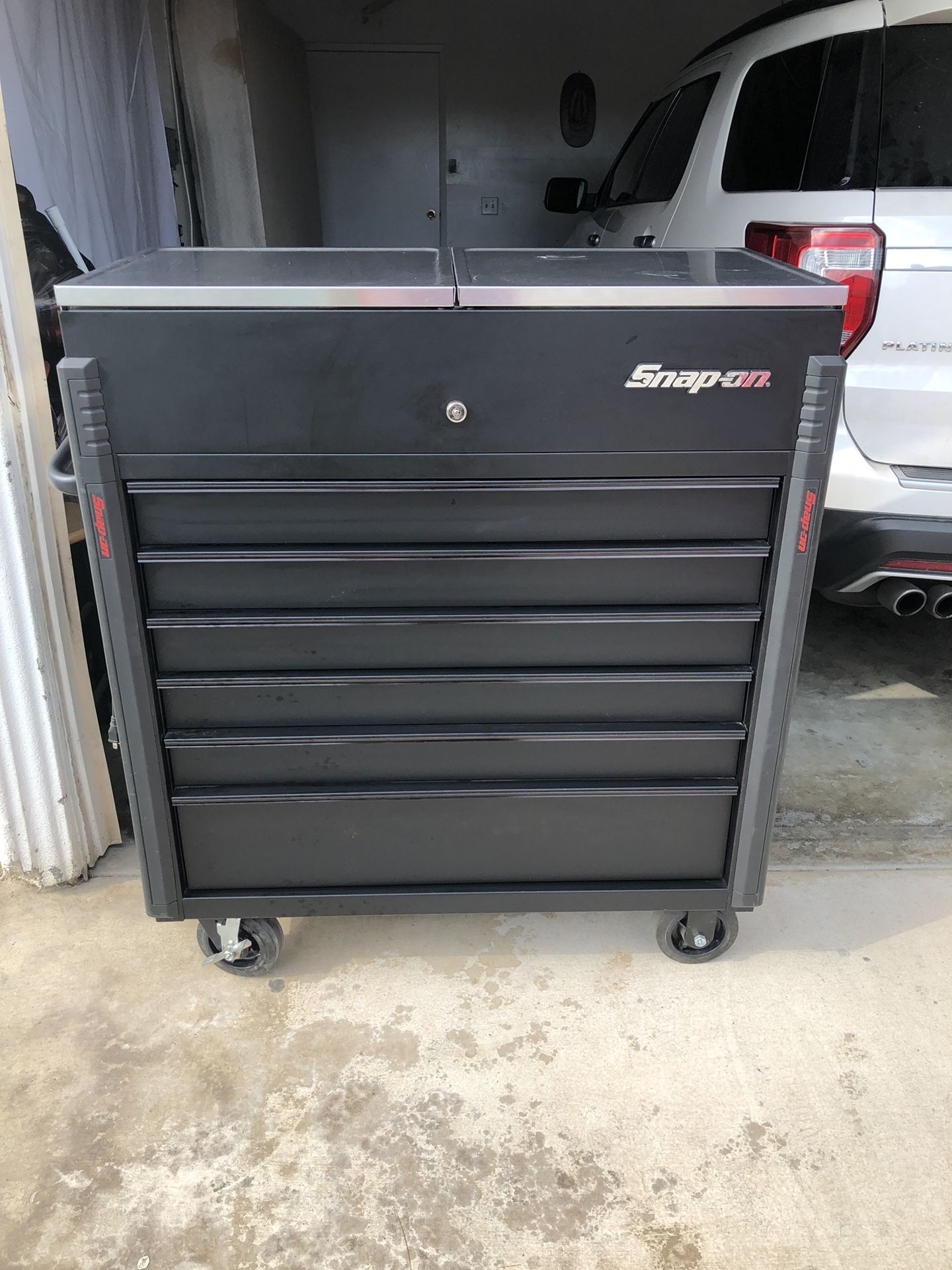Snap-on Shop Cart – KRSC430 Sliding Lid 40-Inch