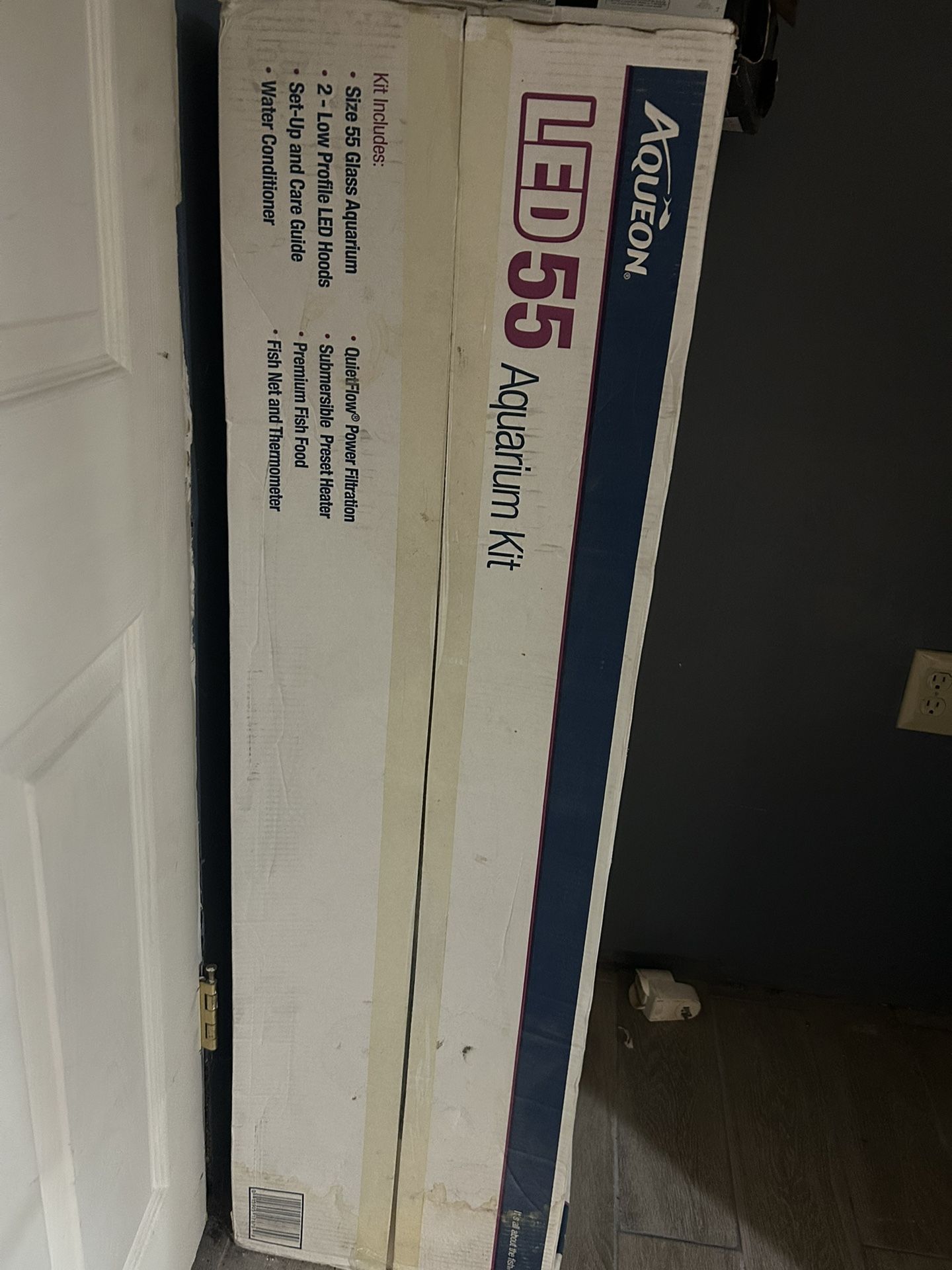 55 Gallon Tank With Setup Materials 