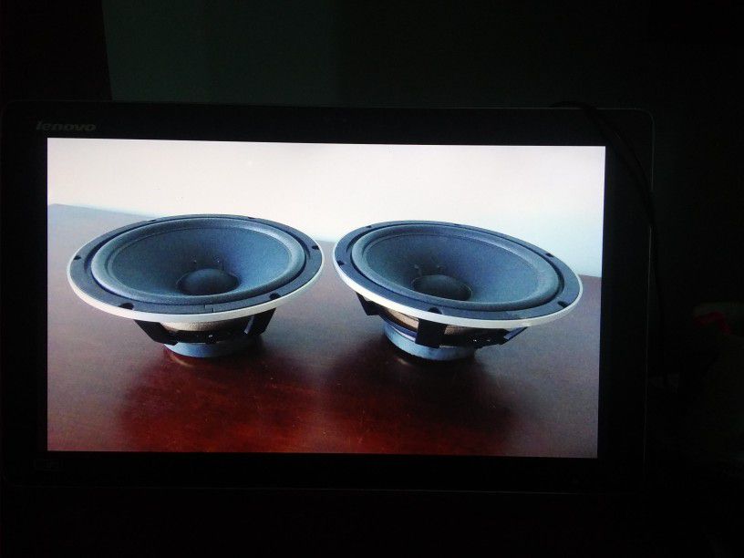 2 JBL Cf-100 Woofer Speakers 10 Inch 3 Way