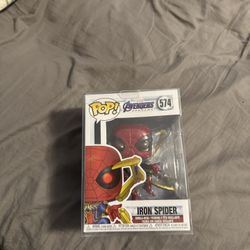Iron Spiderman With Infinity Gauntlet Funko Pop Avenger Endgame