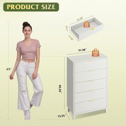 Dresser 5 Drawers Assembled Or In The Box Available $150