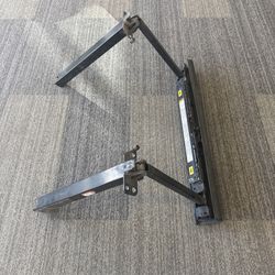 2009-2014 Ford F150 Tailgate Step Ladder Assembly OEM w/ Cracked Step Pad