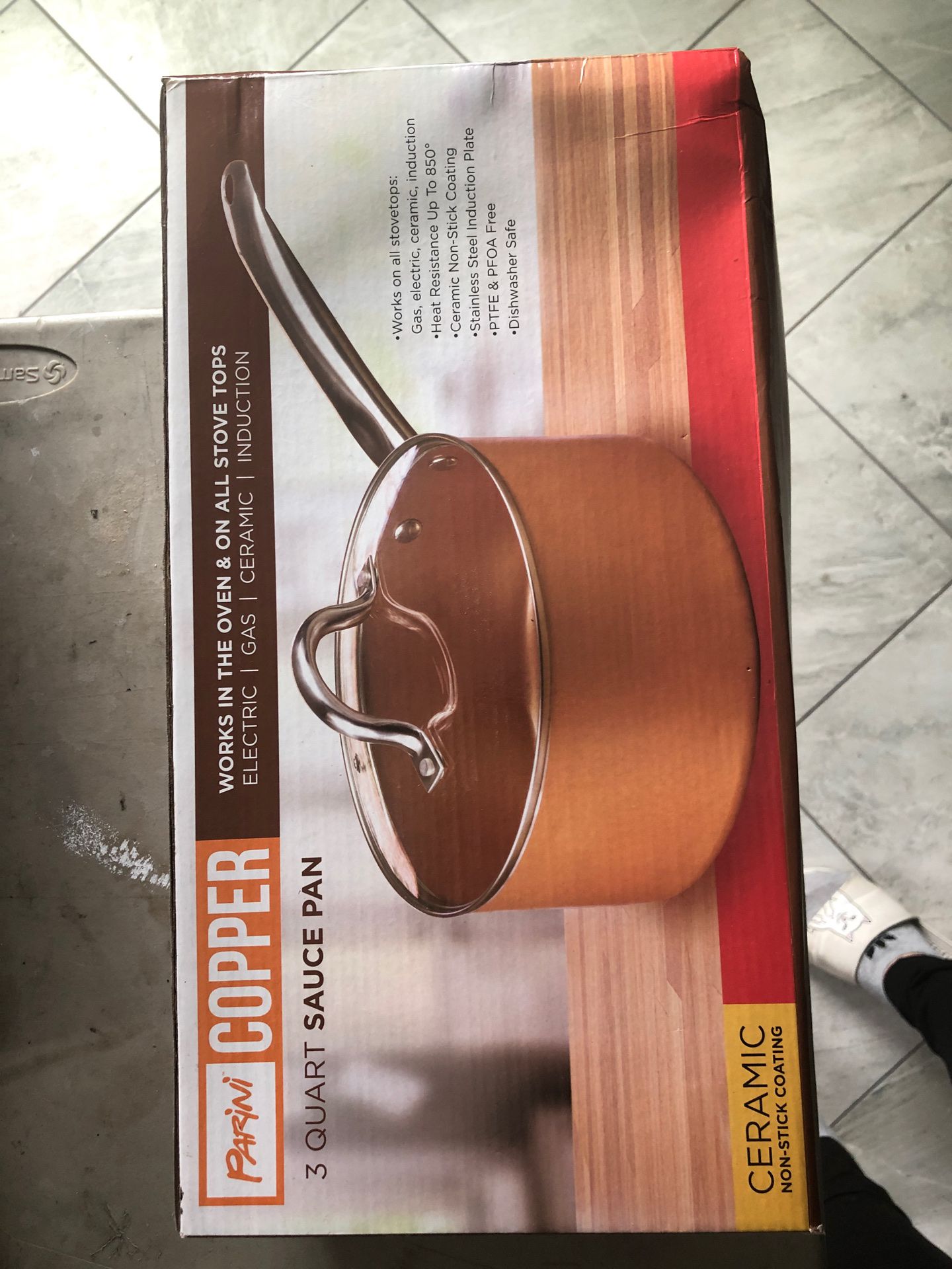 copper sauce pan