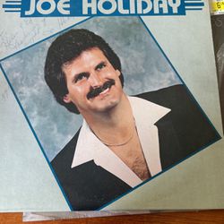 Joe Holiday Signed  Album