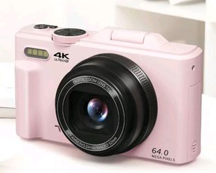 4K Digital Camera - Pink