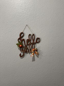 Fall Sign 