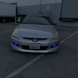 Honda Accord 2003 Silver Coupe