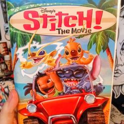 Disney STITCH The Movie VHS 