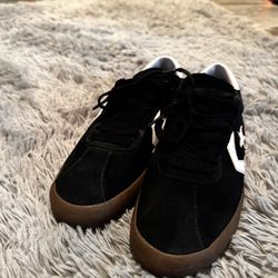 Converse Breakpoint Black White GUM Leather  7.5