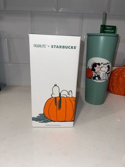 Starbucks Snoopy Great Pumpkin Tumbler