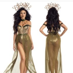 Medusa Premium Costume With Extras Small