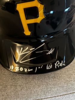 Konnor Griffin autographed helmet