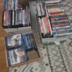 Random Assortment Of Bluray And DVDs