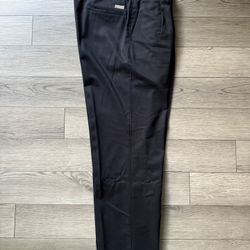 Men’s Black Lee Dress Pants 38x32