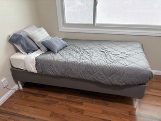 IKEA ESPEVÄR Slatted Mattress Base and twin mattress